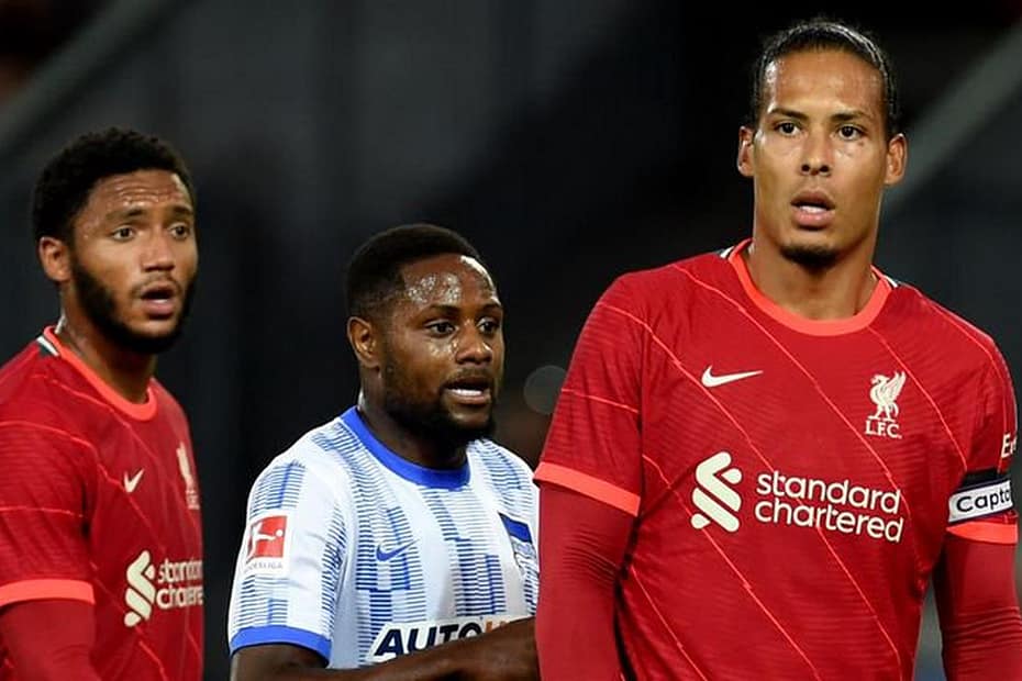 Virgil van Dijk returns as Liverpool lost 4-3 to Hertha Berlin